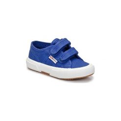 Buty Dziecko Superga 2750 STRAP. Niebieskie trampki dziewczęce marki Superga, bez wzorów, bez zapięcia. Za 175,20 zł.