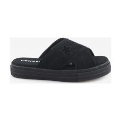 Converse One Star Kapcie Czarny. Czarne kapcie damskie Converse, ze skóry. Za 188,95 zł.