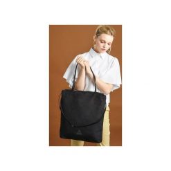 Torba summer black. Czarne torebki klasyczne damskie drops, w paski, z bawełny. Za 144,00 zł.
