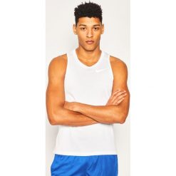 Koszulka techniczna NIKE Miler AJ7562. Białe koszulki męskie Nike, s, bez wzorów, z poliesteru, sportowe, polo, bez rękawów. Za 99,00 zł.