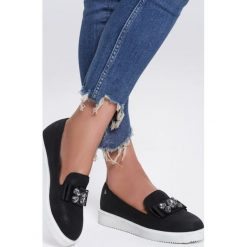 Czarne Mokasyny Jungle Fever. Czarne mokasyny damskie Renee, ze skóry. Za 59,99 zł.