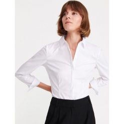 Elegancka koszula - Biały. Białe koszule damskie Reserved, eleganckie. Za 99,99 zł.