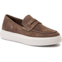 Półbuty GEOX - U Deiven B U925WB 00022 C6005 Chocolate. Pomarańczowe półbuty męskie Geox, na co dzień, bez wzorów, ze skóry, klasyczne, bez zapięcia. W wyprzedaży za 239,00 zł.