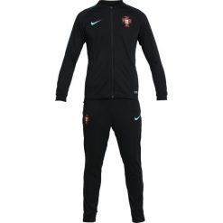 Koszulki sportowe męskie: Nike Performance FPF PORTUGAL DRY Koszulka reprezentacji black/kinetic green