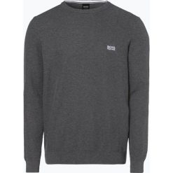 BOSS Athleisurewear - Sweter męski – Rafal, szary. Szare swetry klasyczne męskie BOSS Athleisurewear, m, z bawełny. Za 549,95 zł.