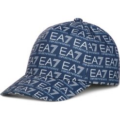 Czapka z daszkiem EA7 EMPORIO ARMANI - 275775 8P506 06935 Blu Navy. Niebieskie czapki męskie marki EA7 Emporio Armani, bez wzorów, z poliesteru. Za 259,00 zł.