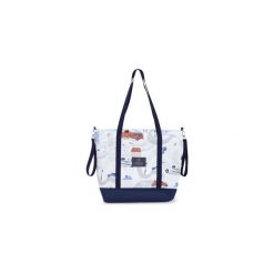 Torba shopper organizer do wózka Na Sygnale. Torby damskie na zakupy MAKASZKA, z nadrukiem, z poliesteru, eleganckie, na ramię, małe, z nadrukiem, bez dodatków. Za 159,00 zł.