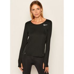 Koszulka techniczna NIKE Running Top CJ2020. Czarne koszulki damskie polo Nike, xs, bez wzorów, polo. W wyprzedaży za 159,00 zł.