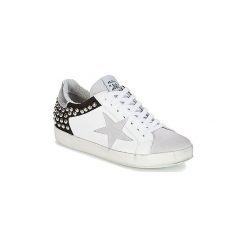 Buty Meline ALBA. Białe trampki i tenisówki damskie marki Meline, bez wzorów, bez zapięcia. Za 529,00 zł.