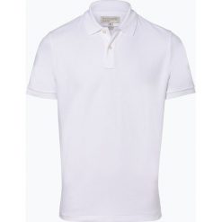 Nils Sundström - Męska koszulka polo, biały. Białe koszulki męskie Nils Sundström, xl, bez wzorów, z dżerseju, polo, bez rękawów. Za 129,95 zł.