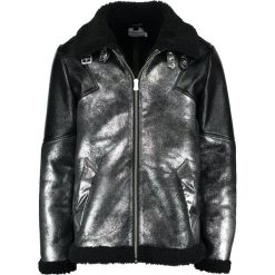 Topman Kurtka przejściowa black. Czarne kurtki męskie przejściowe marki Topman, m, z materiału. W wyprzedaży za 439,20 zł.