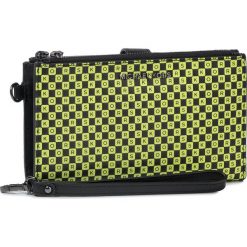 Duży Portfel Damski MICHAEL MICHAEL KORS - Wristlets 32T9UFDW4R Blk/Neon Ylw. Zielone portfele damskie MICHAEL Michael Kors, bez wzorów, ze skóry. Za 619,00 zł.