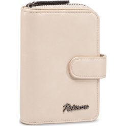 Duży Portfel Damski PETERSON - 602-09-24-01 Cream. Brązowe portfele damskie Peterson, bez wzorów, ze skóry. Za 129,00 zł.