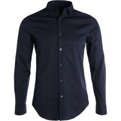 Koszule męskie na spinki: Armani Exchange SLIM FIT Koszula biznesowa navy