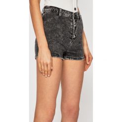Tally Weijl - Szorty jeansowe. Szare szorty damskie TALLY WEIJL, s, bez wzorów, z elastanu, casualowe. Za 59,90 zł.