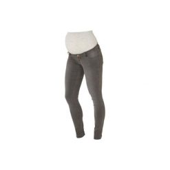 Spodnie ciążowe: mama licious Spodnie ciążowe Jeans MLELLA skinny szare, długość: 32