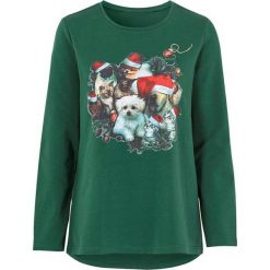 Cellbes Bluza ciemnozielony female zielony 54/56. Zielone bluzy damskie Cellbes, bez wzorów, z długim rękawem, długie, bez kaptura. W wyprzedaży za 89,00 zł.