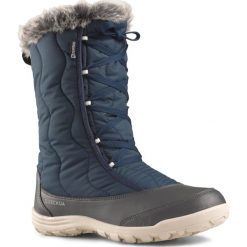 Śniegowce turystyczne SH500 X-Warm damskie. Niebieskie śniegowce damskie QUECHUA, na zimę, z poliesteru, na sznurówki. Za 129,99 zł.
