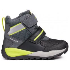 Geox Buty Zimowe Za Kostkę Chłopięce Orizont 30 Czarny. Czarne buty zimowe chłopięce marki Geox, z gumy, za kostkę. Za 369,00 zł.