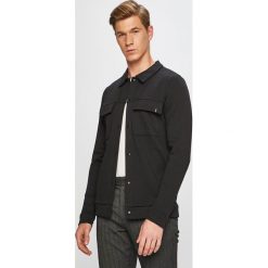 Jack & Jones - Kurtka. Czarne płaszcze męskie Jack & Jones, s, bez wzorów, z elastanu, krótkie, bez kaptura. W wyprzedaży za 199,90 zł.