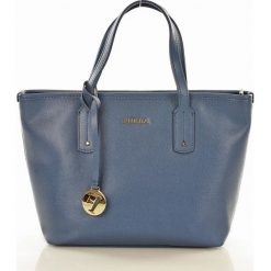Oryginalna torebka kuferek italian bag FURLA SALLI TEMPESTA. Szare kuferki damskie marki Furla, w paski. Za 999,00 zł.