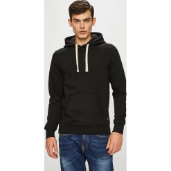 Jack & Jones - Bluza. Szare bluzy męskie Jack & Jones, s, bez wzorów, z bawełny, z kapturem, bez rękawów, z kapturem. W wyprzedaży za 119,90 zł.