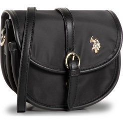 Torebka U.S. POLO ASSN. - Houston MiniCrossb.w/Flap BIUHU4923WIP000 Black. Czarne listonoszki damskie U.S. Polo Assn., bez wzorów, ze skóry ekologicznej, bez dodatków. Za 239,00 zł.