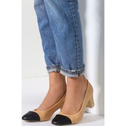 Buty ślubne damskie: Camelowe Czółenka Flaxseeds