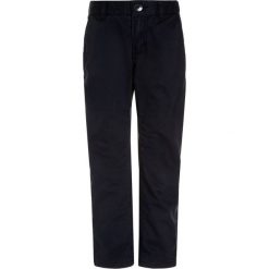 BOSS Kidswear Spodnie materiałowe marine. Niebieskie spodnie chłopięce marki BOSS Kidswear, z bawełny. Za 369,00 zł.