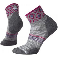 Skarpetki Smartwool PhD Outdoor Light Pattern Hiking Mini 01117-039. Szare skarpetki damskie Smartwool, bez wzorów. Za 92,99 zł.