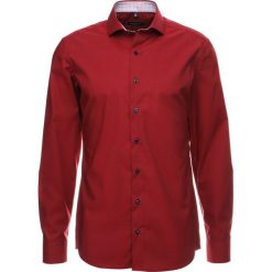 Koszule męskie na spinki: Eterna SLIM FIT KENT AUSPUTZ RIPSBAND Koszula biznesowa rot