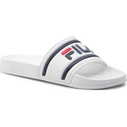 Klapki FILA - Morro Bay Slipper 1010286.1FG White. Białe klapki męskie Fila, bez wzorów, ze skóry ekologicznej. Za 89,00 zł.