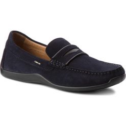 Mokasyny GEOX - U Xense Mox A U64D3A 022BS C4064 Navy. Niebieskie mokasyny męskie Geox, ze skóry. W wyprzedaży za 349,00 zł.