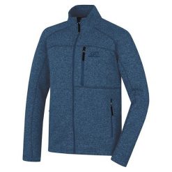 Hannah Męski Sweter Bylle Dark Blue Mel 10000088hhx (Rozmiar M). Niebieskie swetry klasyczne męskie marki Hannah, m, sportowe. W wyprzedaży za 226,00 zł.