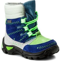 Buty zimowe chłopięce: Śniegowce BARTEK – 21579-34 Kobaltowo Szary