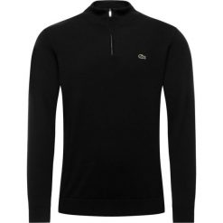 Sweter Lacoste AH2682. Niebieskie swetry męskie Lacoste, m, bez wzorów, z bawełny, klasyczne, z klasycznym kołnierzykiem, bez kaptura. W wyprzedaży za 339,00 zł.