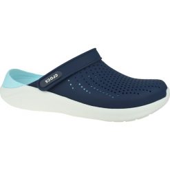Crocs LiteRide Clog 204592-4KO klapki damskie granatowe 37/38. Klapki damskie Crocs, bez wzorów, z materiału, bez obcasa. W wyprzedaży za 199,99 zł.