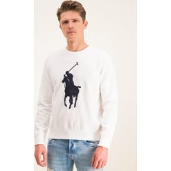 Bluza Polo Ralph Lauren 710766862011. Białe bluzy męskie Polo Ralph Lauren, s, bez wzorów, z bawełny, polo, bez rękawów, bez kaptura. W wyprzedaży za 499,00 zł.