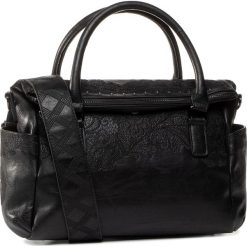 Torebka DESIGUAL - 20SAXPBQ 2000. Czarne torebki klasyczne damskie Desigual, bez wzorów, ze skóry ekologicznej, klasyczne, duże, bez dodatków. Za 299,00 zł.