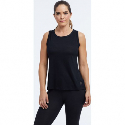 Top "Reed" w kolorze czarnym. Czarne topy damskie marki BALANCE COLLECTION, s, z okrągłym kołnierzem. W wyprzedaży za 56,95 zł.