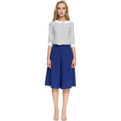 Chabrowe Stylowe Spodnie Typu Kuloty. Bluzki damskie Molly.pl. Za 124,90 zł.