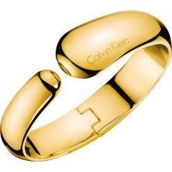 Calvin Klein Bransoletka Złoty. Żółte bransoletki damskie Calvin Klein, z materiału, złote. Za 502,95 zł.