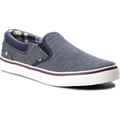 Trampki męskie: Tenisówki WRANGLER – Legend Slip On WM181011 Blue Japan 559