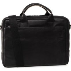 Torba na laptopa STRELLSON - Hyde Park 4010002765 Black 900. Czarne torby męskie skórzane Strellson, bez wzorów, ze skóry. Za 849,00 zł.