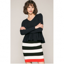 Only - Sweter. Szare swetry klasyczne damskie ONLY, m, z dzianiny. W wyprzedaży za 59,90 zł.