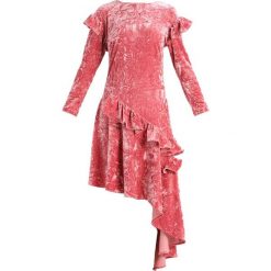 Sukienki hiszpanki: Glamorous Sukienka z dżerseju pink velvet