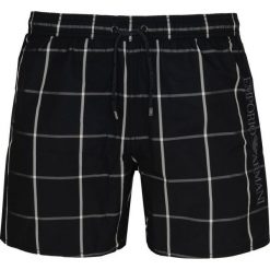 Szorty kąpielowe Emporio Armani. Czarne kąpielówki męskie m, bez wzorów. Za 279,00 zł.