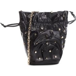 Torebka RED VALENTINO - Bucket Bag QQ0B0B19BTG Nero 0NO. Czarne torebki klasyczne damskie marki Red Valentino, bez wzorów, ze skóry, bez dodatków. W wyprzedaży za 1069,00 zł.