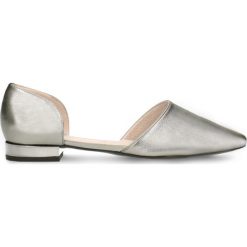 Baleriny LANZA. Szare baleriny damskie marki Gino Rossi, ze skóry, eleganckie. Za 229,90 zł.