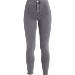 Topshop JONI NEW Jeans Skinny Fit grey. Szare jeansy damskie marki Topshop, z elastanu. Za 209,00 zł.